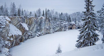 Зима в Карелии